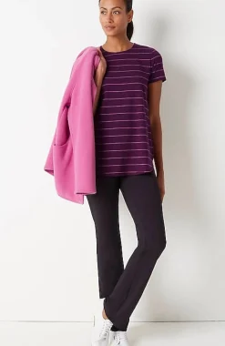 J.Jill Fit Progress Pima-Stretch Shirttail Tee| Jjill-Women Tops & Tees