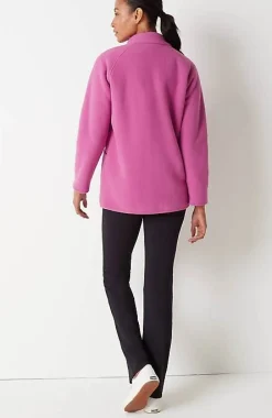 J.Jill Fit Sherpa Fleece Snap-Front Jacket | Jjill-Women Jackets & Coats
