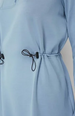 J.Jill Fit Sleek Double-Knit Cinched-Waist Tunic | Jjill-Women Tops & Tees