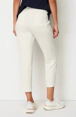 J.Jill Fit Sleek Double-Knit Seamed Crops | Jjill-Women Pants & Jeans