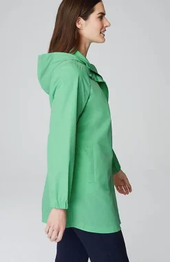 J.Jill Fit Snap-Front Hooded Anorak | Jjill-Women Jackets & Coats