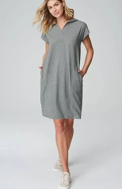 J.Jill Fit Supreme-Stretch Hooded Dress | Jjill-Women Activewear