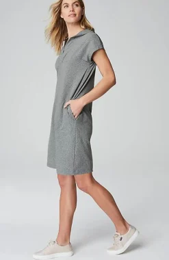 J.Jill Fit Supreme-Stretch Hooded Dress | Jjill-Women Activewear