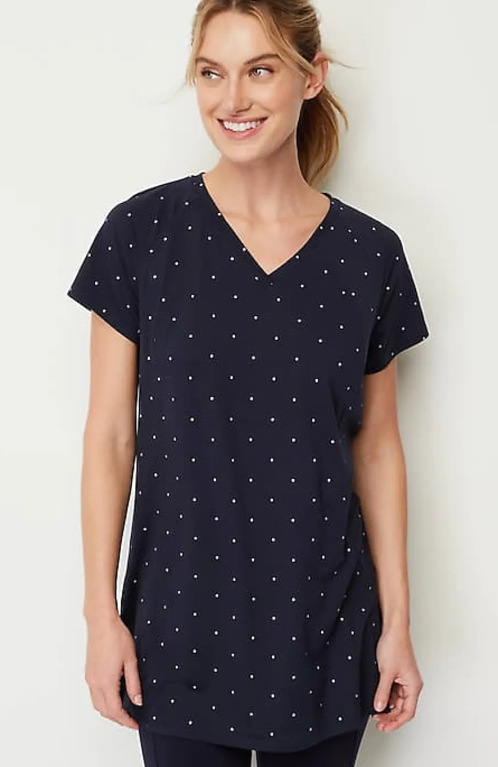 J.Jill Fit Supreme-Stretch Seamed Tunic | Jjill-Women Tops & Tees