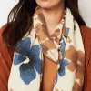 J.Jill Floral Needle-Felt Scarf | Jjill-Women Ponchos, Ruanas & Scarves
