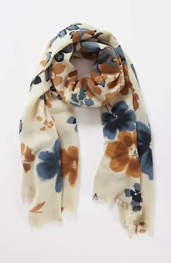J.Jill Floral Needle-Felt Scarf | Jjill-Women Ponchos, Ruanas & Scarves