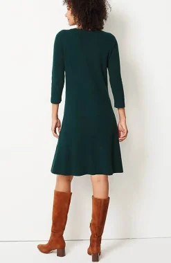 J.Jill Flounced-Hem Sweater Dress | Jjill-Women Dresses