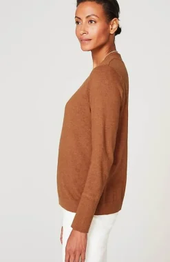 J.Jill High Ribbed-Sleeves Sweater | Jjill-Women Sweaters