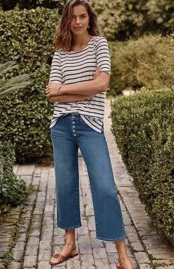 J.Jill High-Rise Button-Fly Jeans | Jjill-Women Pants & Jeans
