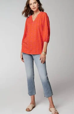 J.Jill High-Rise Fringe-Hem Crops | Jjill-Women Pants & Jeans