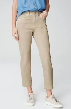 J.Jill High-Rise Fringe-Hem Crops | Jjill-Women Pants & Jeans