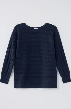 J.Jill Horizontal-Cabled Sweater | Jjill-Women Sweaters
