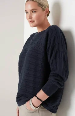 J.Jill Horizontal-Cabled Sweater | Jjill-Women Sweaters