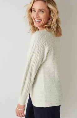 J.Jill Horizontal-Cabled Sweater | Jjill-Women Sweaters