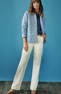 J.Jill Indigo Quilted Jacket | Jjill-Women Jackets & Coats