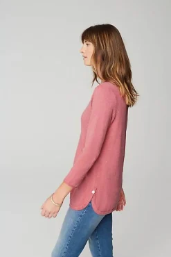 J.Jill Lightweight Tweed V-Neck Sweater | Jjill-Women Sweaters