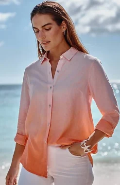 J.Jill Linen Tab-Sleeve A-Line Shirt | Jjill-Women Shirts & Blouses