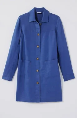 J.Jill Long Linen Duster Jacket | Jjill-Women Jackets & Coats
