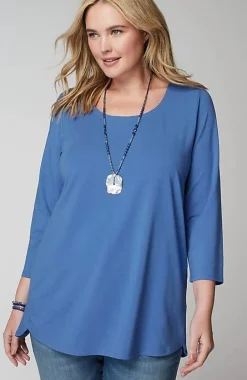 J.Jill Luxe Supima® A-Line Tunic | Jjill-Women Tops & Tees