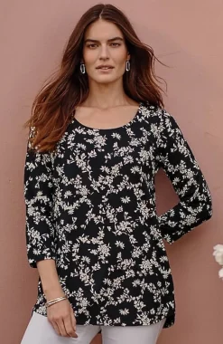J.Jill Luxe Supima® A-Line Tunic | Jjill-Women Tops & Tees