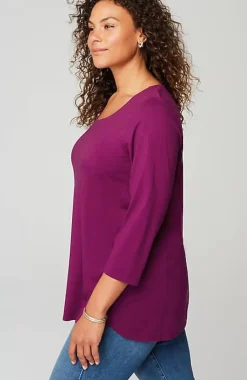 J.Jill Luxe Supima® A-Line Tunic | Jjill-Women Tops & Tees
