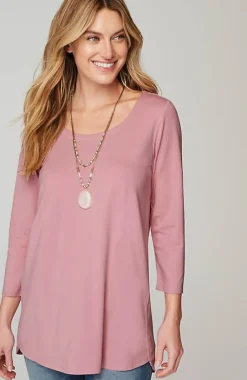 J.Jill Luxe Supima® A-Line Tunic | Jjill-Women Tops & Tees