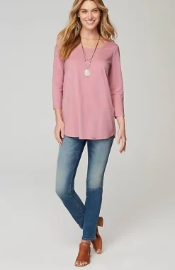 J.Jill Luxe Supima® A-Line Tunic | Jjill-Women Tops & Tees