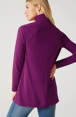 J.Jill Luxe Supima® Everyday Turtleneck Tunic | Jjill-Women Tops & Tees