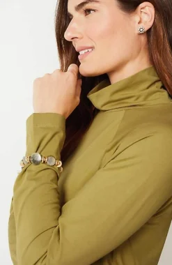 J.Jill Luxe Supima® Everyday Turtleneck Tunic | Jjill-Women Tops & Tees