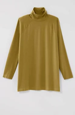 J.Jill Luxe Supima® Everyday Turtleneck Tunic | Jjill-Women Tops & Tees