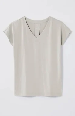J.Jill Luxe Supima® Pleat-Back Tee | Jjill-Women Tops & Tees