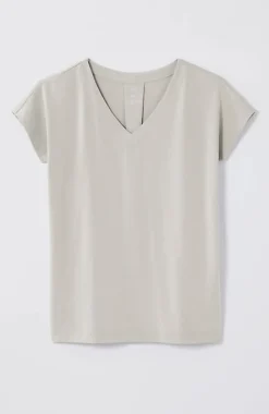 J.Jill Luxe Supima® Pleat-Back Tee | Jjill-Women Tops & Tees
