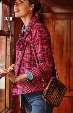 J.Jill Luxe Velvet Quilted Purse | Jjill-Women Handbags & Belts