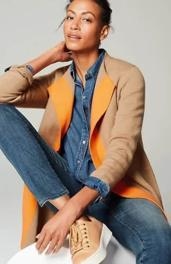 J.Jill Majestic Color-Blocked Cardi | Jjill-Women Sweaters