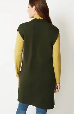 J.Jill Majestic Double-Breasted Sweater Gilet | Jjill-Women Sweaters