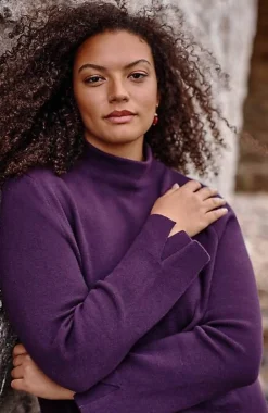 J.Jill Majestic Funnel-Neck Sweater | Jjill-Women Sweaters