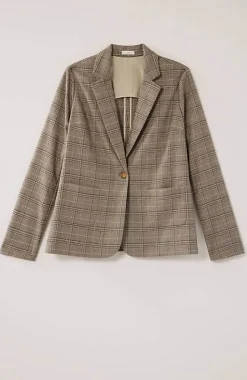 J.Jill Mendocino Plaid Blazer | Jjill-Women Jackets & Coats