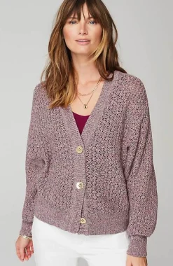 J.Jill Mixed-Colors Textured Cardi | Jjill-Women Sweaters