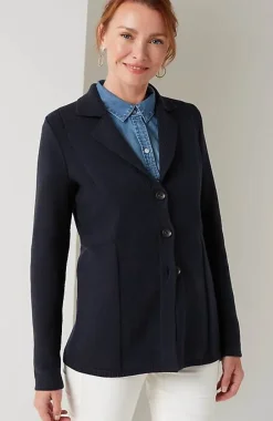 J.Jill Mixed-Textures Structured Cardi | Jjill-Women Sweaters