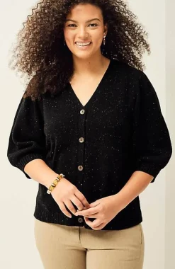 J.Jill Mixed-Tweed Cardi | Jjill-Women Sweaters