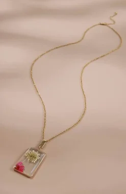 J.Jill Nature'S Charm Pressed-Flower Pendant Necklace | Jjill-Women Jewelry