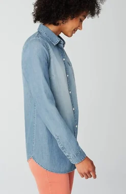 J.Jill One-Pocket Button-Front Shirt | Jjill-Women Shirts & Blouses