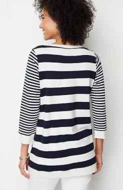 J.Jill Organically Grown Cotton Button-Seamed Tunic | Jjill-Women Tops & Tees