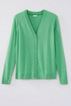 J.Jill Organically Grown Cotton V-Neck Cardi | Jjill-Women Sweaters