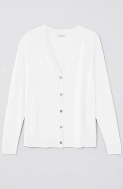 J.Jill Organically Grown Cotton V-Neck Cardi | Jjill-Women Sweaters