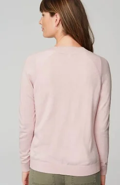 J.Jill Organically Grown Cotton V-Neck Cardi | Jjill-Women Sweaters