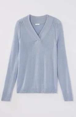 J.Jill Overlapping-V-Neck Sweater | Jjill-Women Sweaters