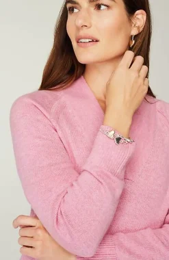 J.Jill Overlapping-V-Neck Sweater | Jjill-Women Sweaters