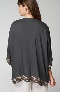 J.Jill Paisley-Embroidered Soft Jacket | Jjill-Women Ponchos, Ruanas & Scarves