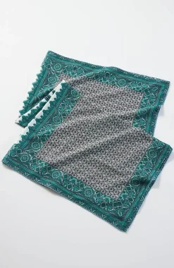 J.Jill Patchwork-Printed Square Scarf | Jjill-Women Ponchos, Ruanas & Scarves